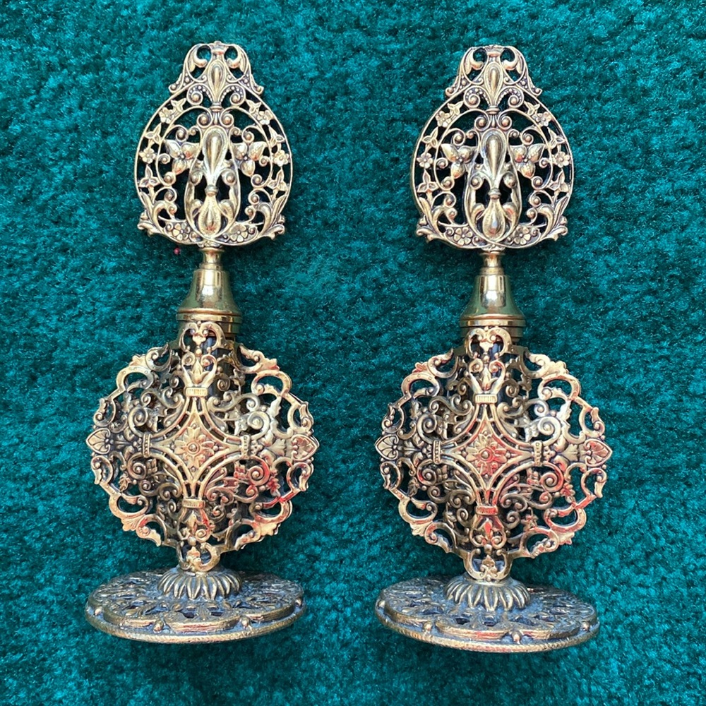 Antique perfume bottles